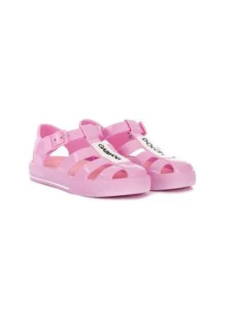 Dolce & Gabbana Kids сандалии с логотипом