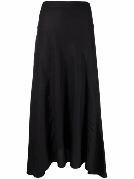 Isabel Marant Étoile юбка миди с асимметричным подолом