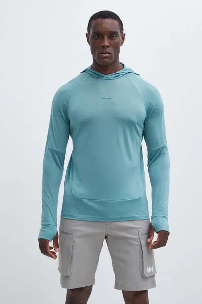 Спортивная толстовка Cool-Lite Merino Blend Sphere Icebreaker, зеленый