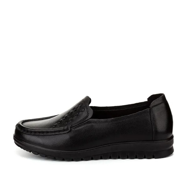 Мокасины женские MUNZ SHOES 245-21WB-098KT черные 38 RU