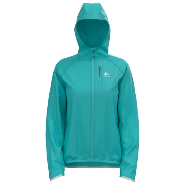 Дождевик Odlo Women's Dual Dry Performance Knit WP, цвет Aqua Haze