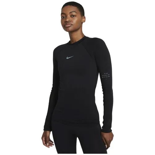 Лонгслив Nike W NK RUN DVN TOP ENG KNIT L для женщин