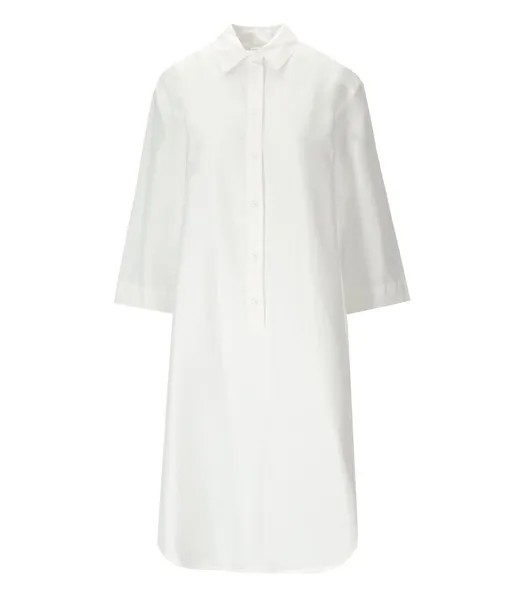 Max Mara Beachwear Uncino White Shirt Dress Женщина