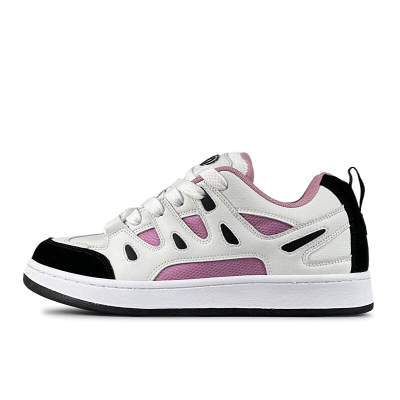 Кроссовки LuzaoT SUPER DRAG Skateboarding Shoes Women's Low-top, черный/розовый