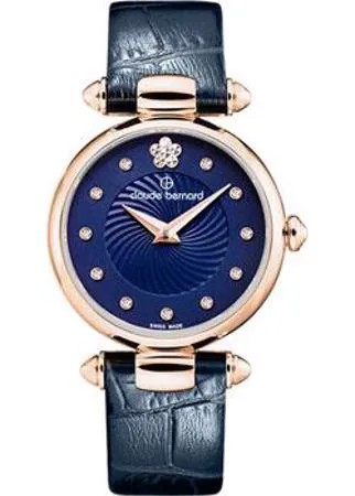 Швейцарские наручные  женские часы Claude Bernard 20501-37RBUIFR2. Коллекция Dress code