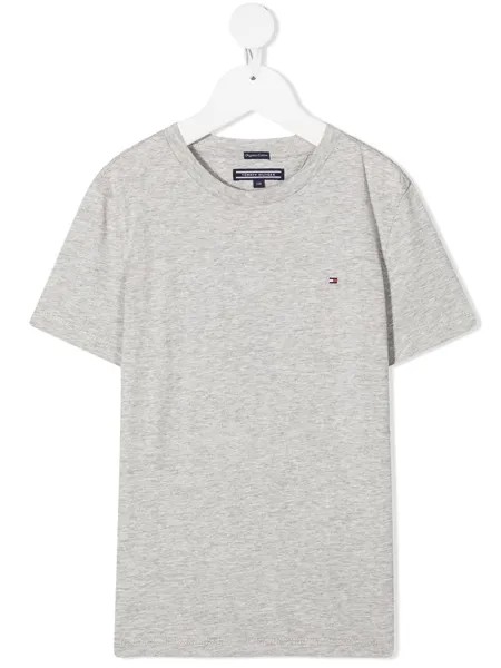 Tommy Hilfiger Junior футболка с вышитым логотипом