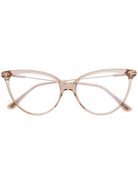 TOM FORD Eyewear очки Blue Block в оправе 'кошачий глаз'