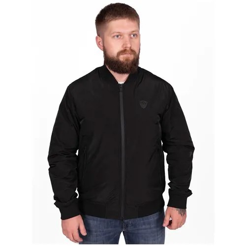 EA7 Бомбер черный (2XL)