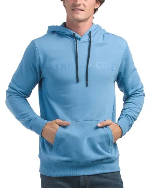 Толстовка с логотипом Terry Kenneth Cole, голубой
