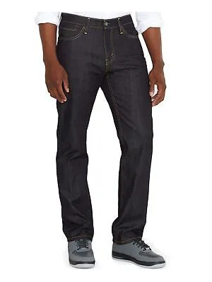 LEVIS Мужские темно-синие прямые брюки, джинсы классического кроя W38 \ L36