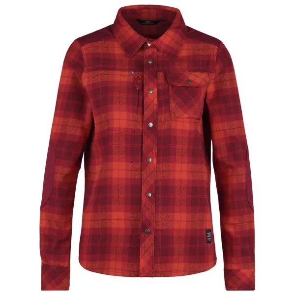 Рубашка 2117 Of Sweden Women's Eco Flannel Shirt Sveg, цвет Wine Red