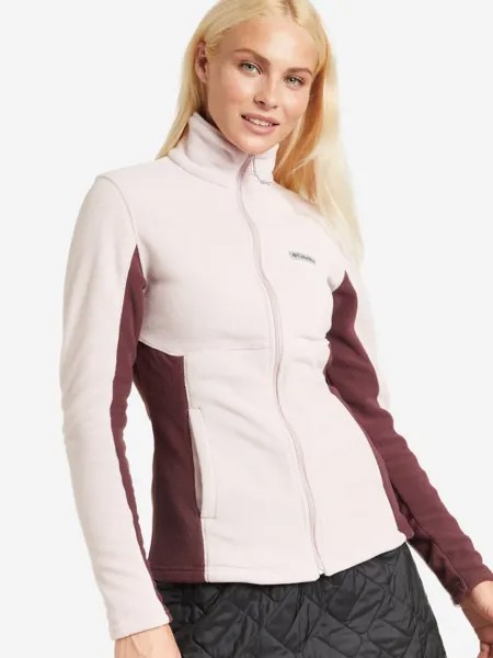 Джемпер флисовый женский Columbia Basin Trail III Full Zip, Розовый