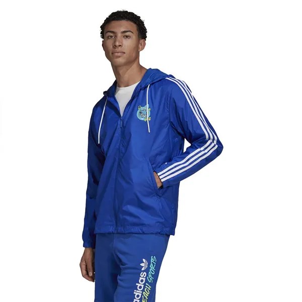 Куртка adidas Originals Stoked Windbreaker Q2, синий