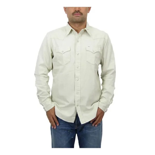 Рубашка с длинными рукавами в стиле вестерн Polo Ralph Lauren Denim - Supply — Кремовый деним