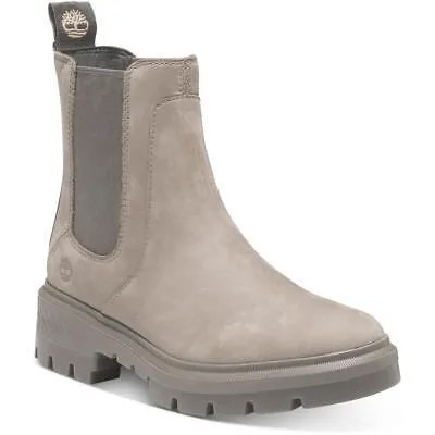 Женские ботильоны Timberland Cortina Valley из нубука с проушинами на подошве BHFO 4701