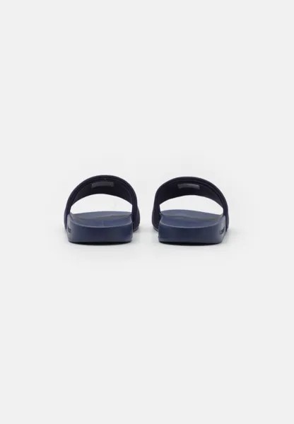 Шлепанцы Slide Monogram Calvin Klein, темно-синие