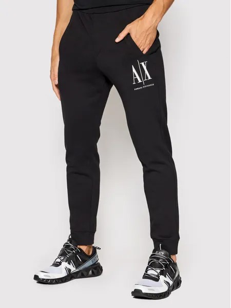 Спортивные брюки regular fit Armani Exchange, черный
