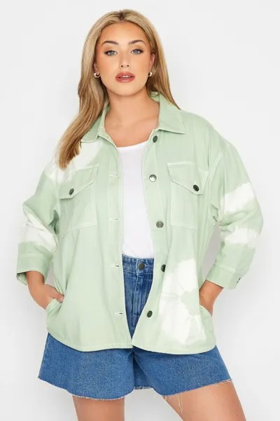 Джинсовая куртка Yours, зеленый