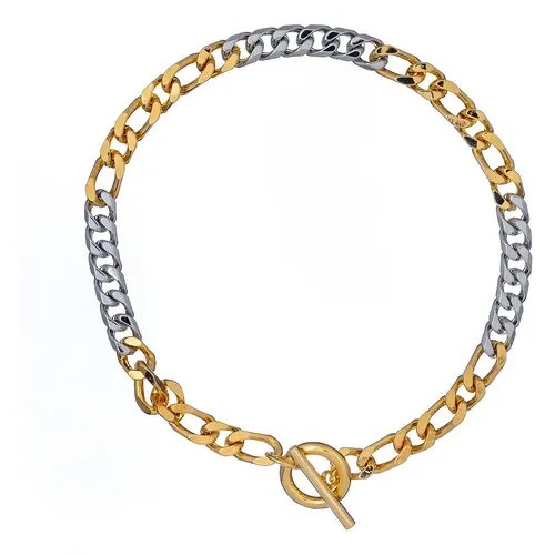 Колье Moon Paris, Ringo, двухцветный металл, MR-23.02-018 золотистый