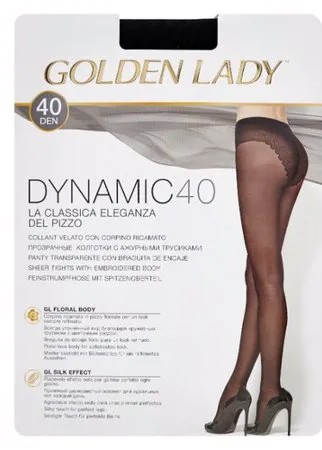 Колготки Golden Lady Dynamic 40 den, размер 4-L, nero (черный)