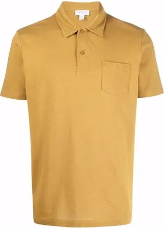 Sunspel рубашка поло с короткими рукавами