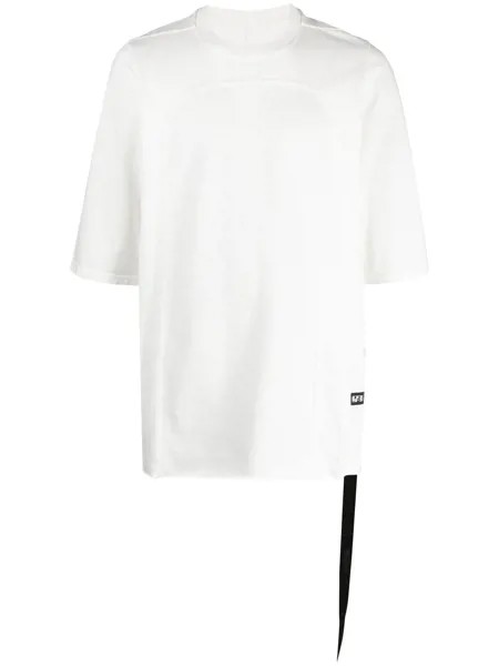 Rick Owens DRKSHDW футболка со вставкой