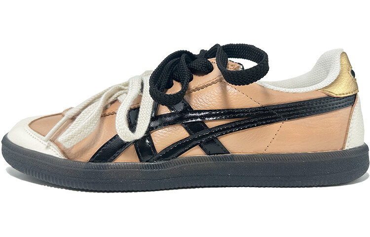 Кроссовки Onitsuka Tiger Tokuten Skateboarding Shoes Unisex Low-top Black/brown/khaki, хаки