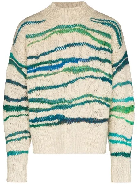 Isabel Marant шерстяной джемпер Seth с графичным узором