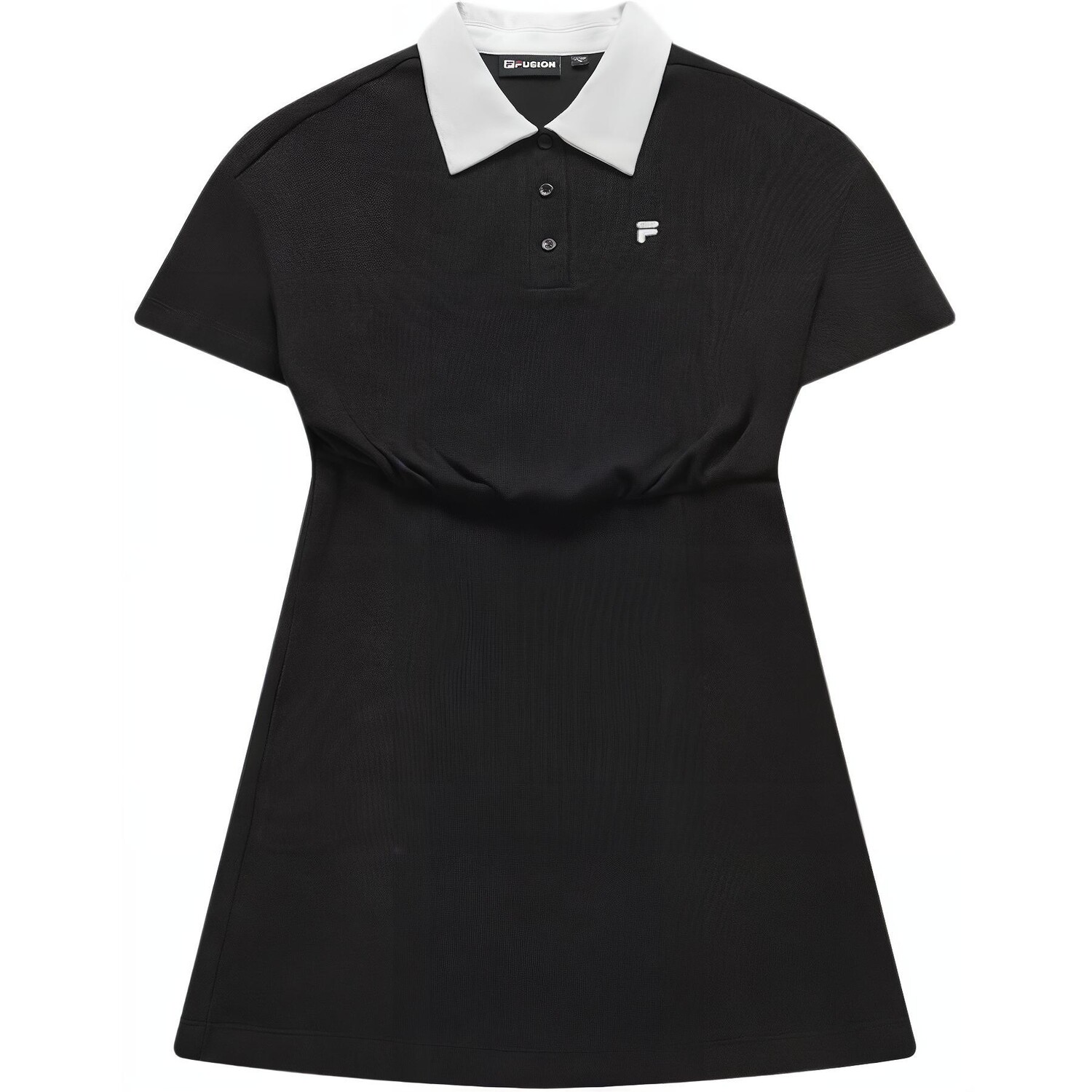 FILA Женские шорты-платье с рукавами, цвет Black