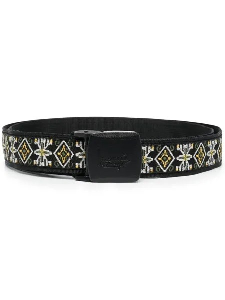 Stussy logo embroidered belt