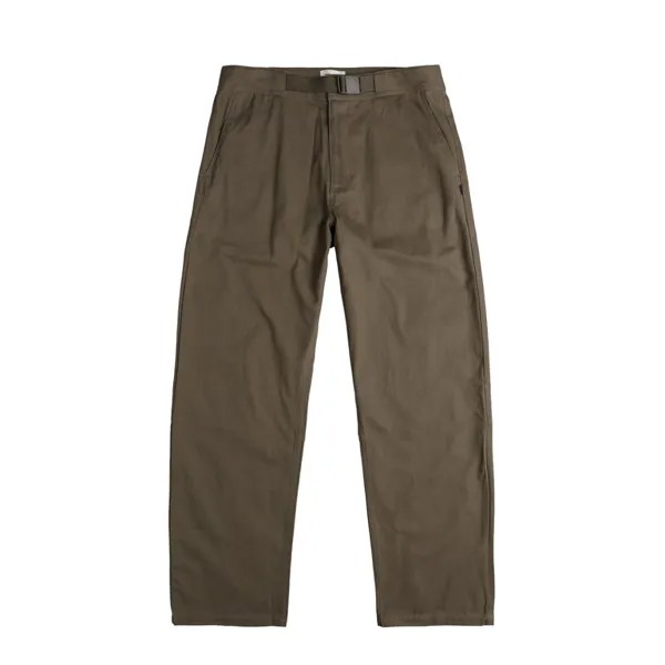 Брюки Off-Race Cotton Twill Pants Pas Normal Studios, коричневый