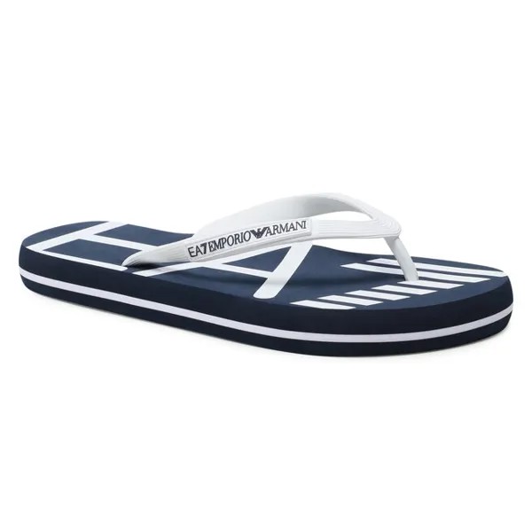 Шлепанцы EA7 Emporio Armani, белый