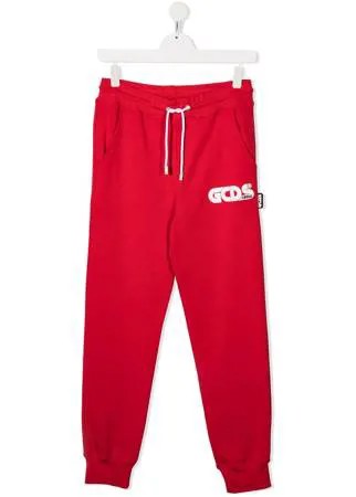 Gcds Kids спортивные брюки с логотипом