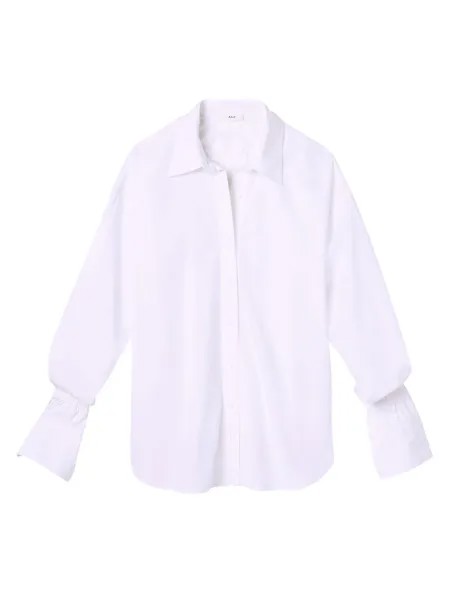 Рубашка Monica с разрезом на пуговицах спереди A.L.C., белый