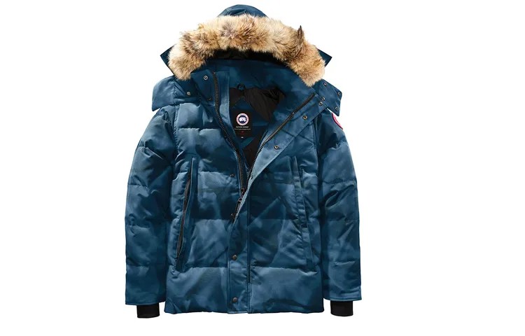 Мужской пуховик Canada Goose, Синий