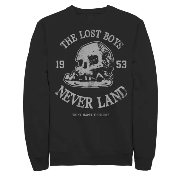 Мужская толстовка Disney Peter Pan The Lost Boys Never Land 1953 Skull Island