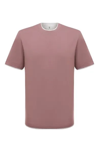 Хлопковая футболка Brunello Cucinelli