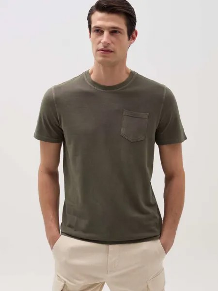 Футболка из пике с карманом Ovs, цвет army green