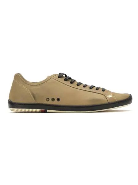 Osklen panelled leather sneakers