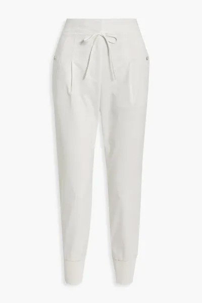 Спортивные брюки из плиссированного поплина со складками 3.1 PHILLIP LIM, белый