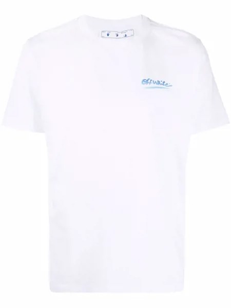 Off-White футболка с логотипом Arrows из коллаборации с Eden Rock St. Barths