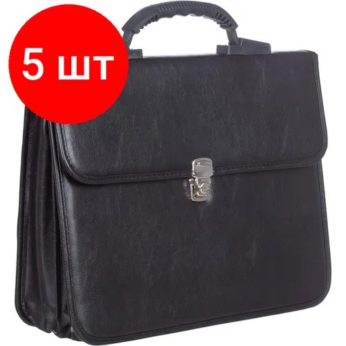 Портфель АЛЕКС, черный