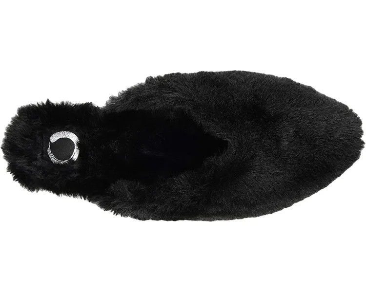 Слипперы Faux Fur Sundown Slipper Journee Collection, черный