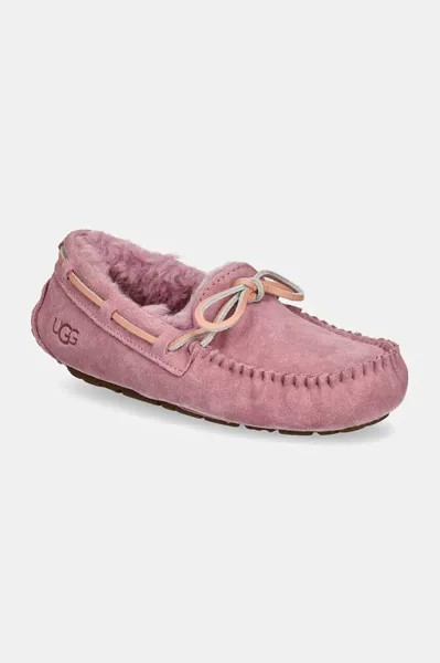 Замшевые тапочки Dakota Ugg, розовый