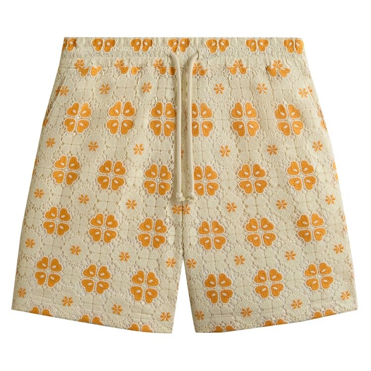 Шорты Kith Vintage Lace Lewis Short, кремовый