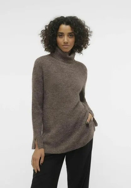 Свитшот Vero Moda VMRIKI ROLLNECK EXC, цвет taupe gray