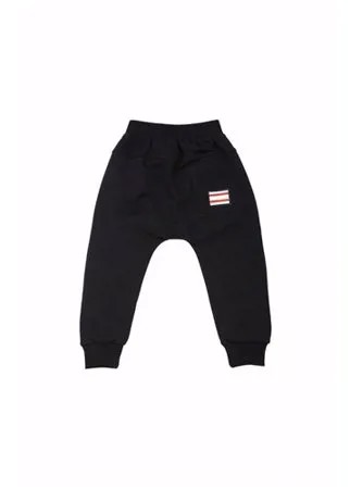 Брюки спортивные Mini Maxi, 4205, цвет черный, размер 98