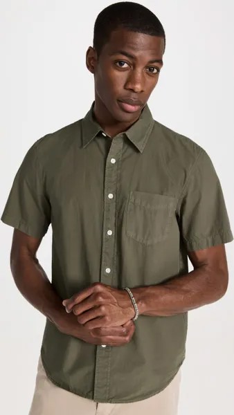 Рубашка Alex Mill Short Sleeve Mill, милитари