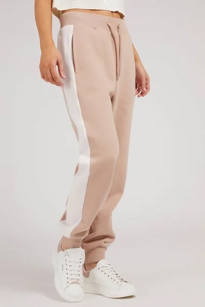 Спортивные брюки женские Guess O1BA27 бежевые 44 RU