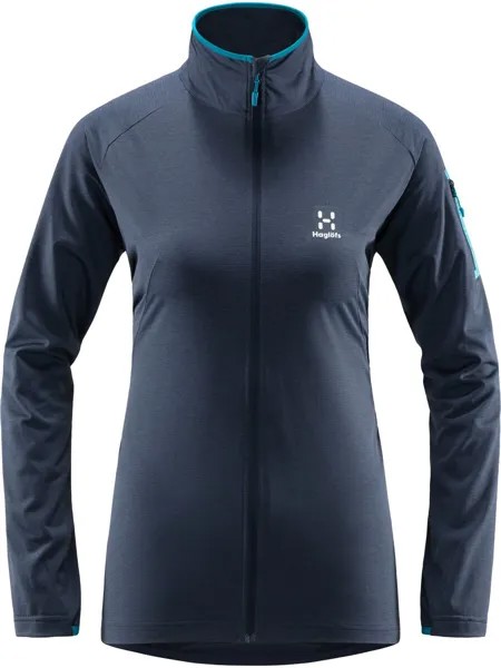 Спортивная флисовая куртка Haglöfs MIRRE MID, синий